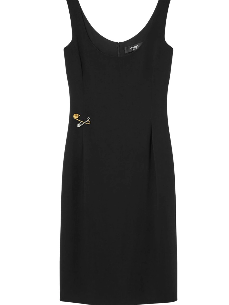Affordable midi safety pin-detail dress Women Versace 0629